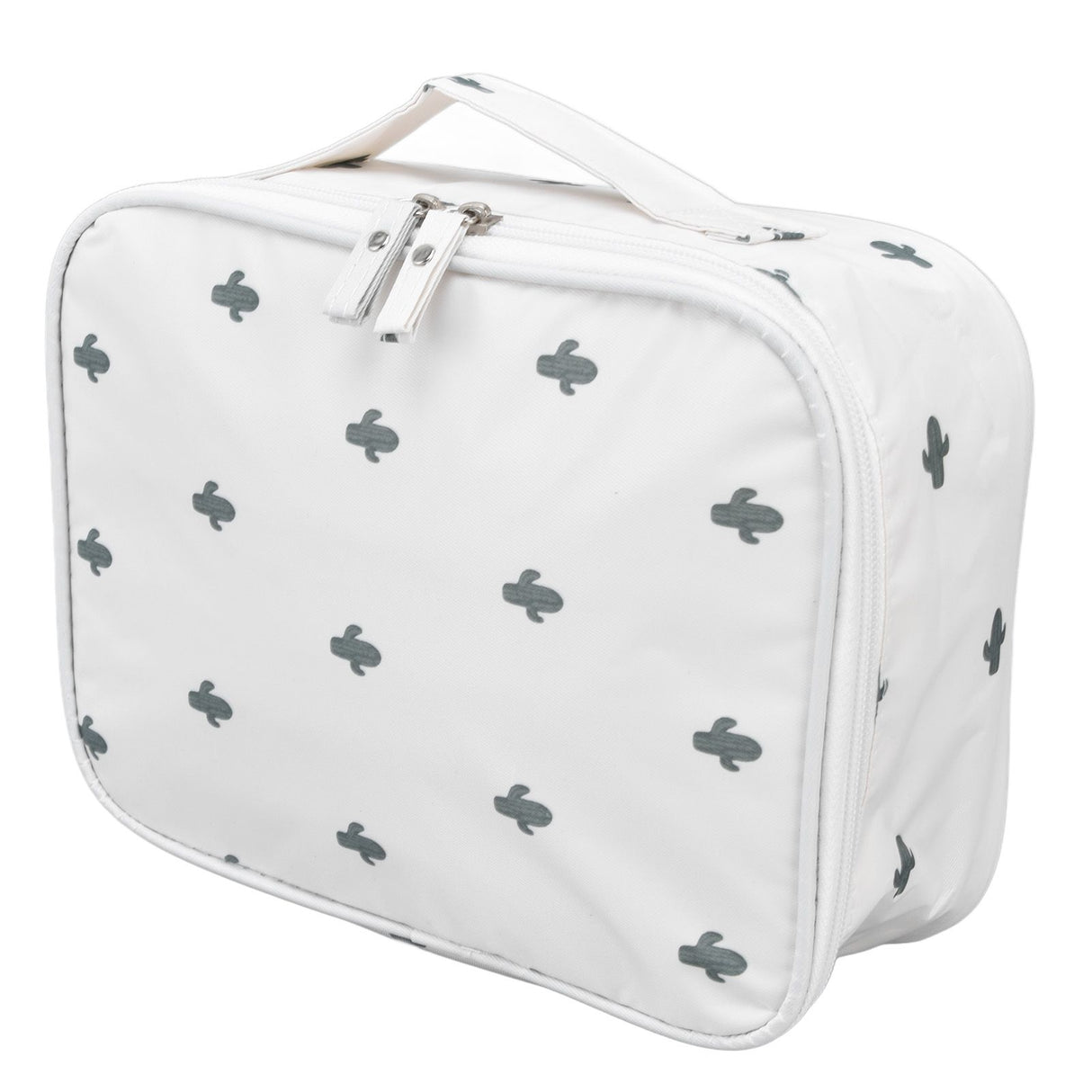 Toiletry Bag Durable Waterproof Nylon Portable Multifunctional Fashionable Design Large Capacity Travel Toiletry BagCactus