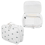 Toiletry Bag Durable Waterproof Nylon Portable Multifunctional Fashionable Design Large Capacity Travel Toiletry BagCactus