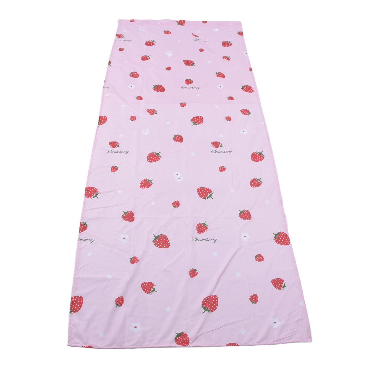 Strawberry Window Curtain Filter Light Pink Shading Curtain Cloth for Living Room Bedroom