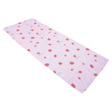 Strawberry Window Curtain Filter Light Pink Shading Curtain Cloth for Living Room Bedroom