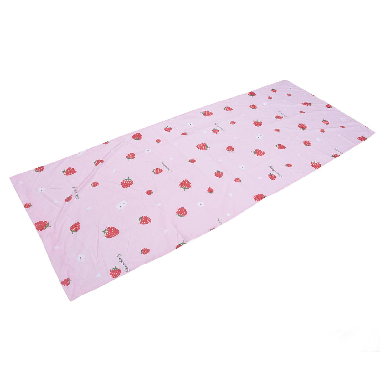 Strawberry Window Curtain Filter Light Pink Shading Curtain Cloth for Living Room Bedroom