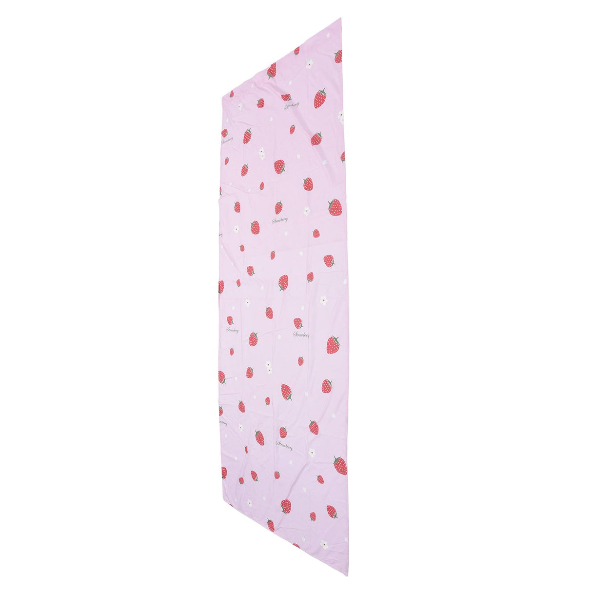 Strawberry Window Curtain Filter Light Pink Shading Curtain Cloth for Living Room Bedroom