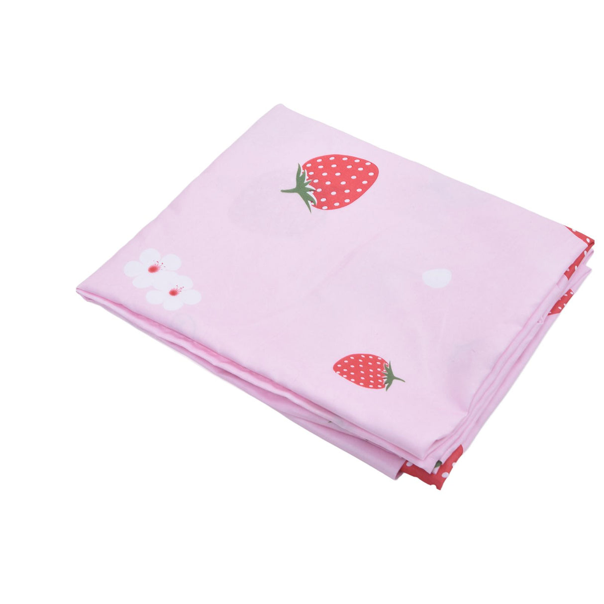 Strawberry Window Curtain Filter Light Pink Shading Curtain Cloth for Living Room Bedroom