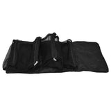 Makeup Travel Bag Foldable Portable Large Capacity Waterproof Wide Application Durable Nylon Travel Cosmetic Bag - Side View