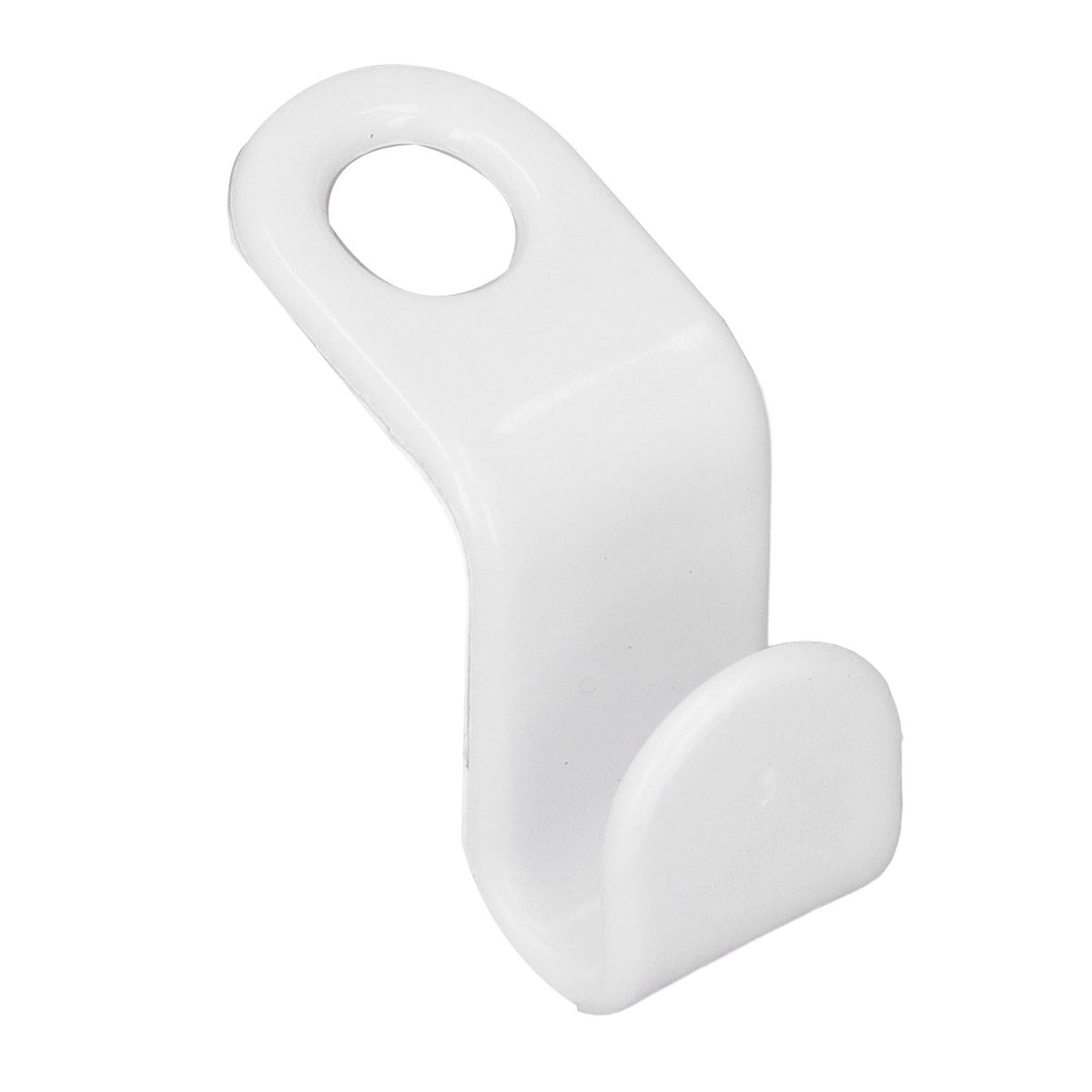 50Pcs Clothes Hanger Hook Strong Odorless Light Weight White Thickened Hanger Connection Hook