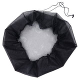 Rain Barrel Mesh Cover Outdoor Water Collection Bucket Protector Screen Netting for Garden - Front View