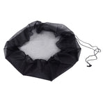 Rain Barrel Mesh Cover Outdoor Water Collection Bucket Protector Screen Netting for Garden
