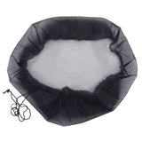 Rain Barrel Mesh Cover Outdoor Water Collection Bucket Protector Screen Netting for Garden