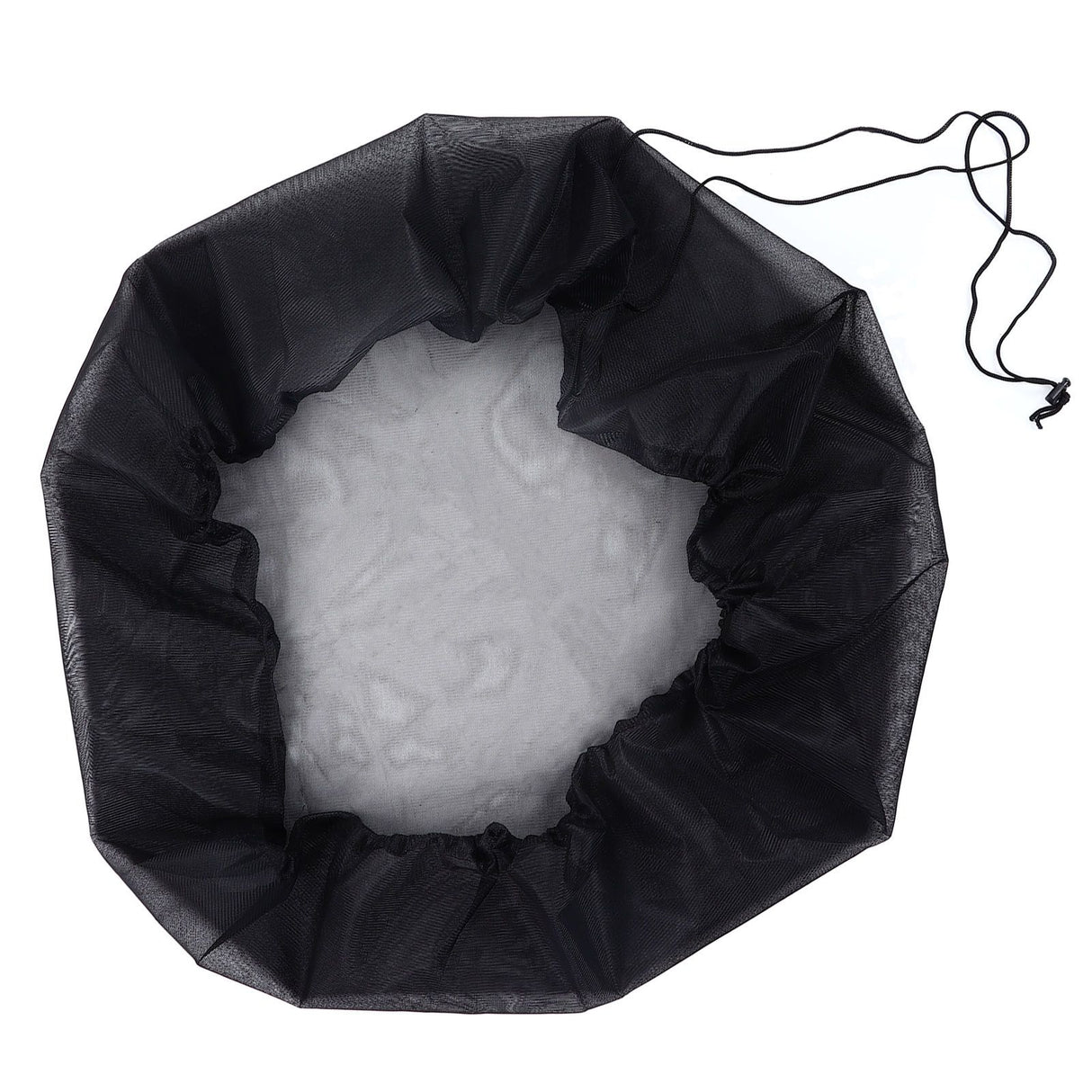 Rain Barrel Mesh Cover Outdoor Water Collection Bucket Protector Screen Netting for Garden