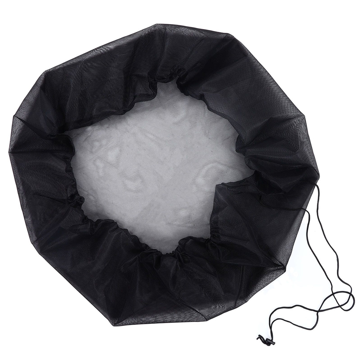 Rain Barrel Mesh Cover Outdoor Water Collection Bucket Protector Screen Netting for Garden