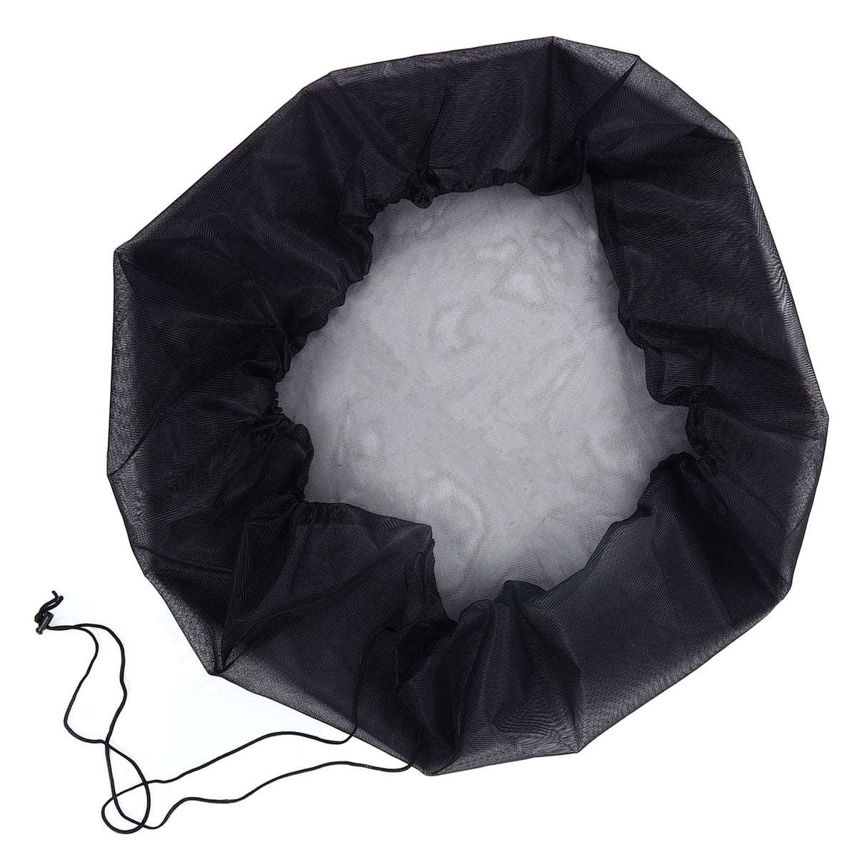 Rain Barrel Mesh Cover Outdoor Water Collection Bucket Protector Screen Netting for Garden