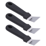 10Pcs Defrosting Shovel Efficient Cleaning Anti Slip Handle Hanging Hole Ice Scraper Deicing Tool for KitchenBlack