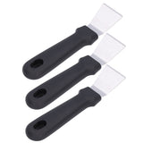 10Pcs Defrosting Shovel Efficient Cleaning Anti Slip Handle Hanging Hole Ice Scraper Deicing Tool for KitchenBlack - Extra Image