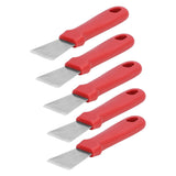 10Pcs Putty Knife Sturdy Durable Stainless Steel Ergonomic Design Nonslip Handle Wide Application Bench Scraper