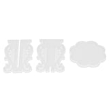 3Pcs DIY Flower Pot Shelf Mold Easy Demoulding Soft Good Toughness Irregular Branches Flower Pot Shelf Mold for DIYEuropean 60-732