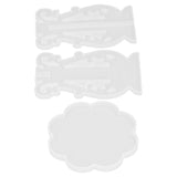 3Pcs DIY Flower Pot Shelf Mold Easy Demoulding Soft Good Toughness Irregular Branches Flower Pot Shelf Mold for DIYEuropean 60-732