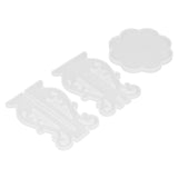 3Pcs DIY Flower Pot Shelf Mold Easy Demoulding Soft Good Toughness Irregular Branches Flower Pot Shelf Mold for DIYEuropean 60-732