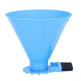 Ice Scraper Plastic Cone Multi Functional Funnel Snow Remover with Brush for Car Windshield