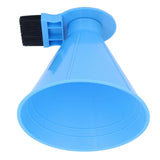 Ice Scraper Plastic Cone Multi Functional Funnel Snow Remover with Brush for Car Windshield