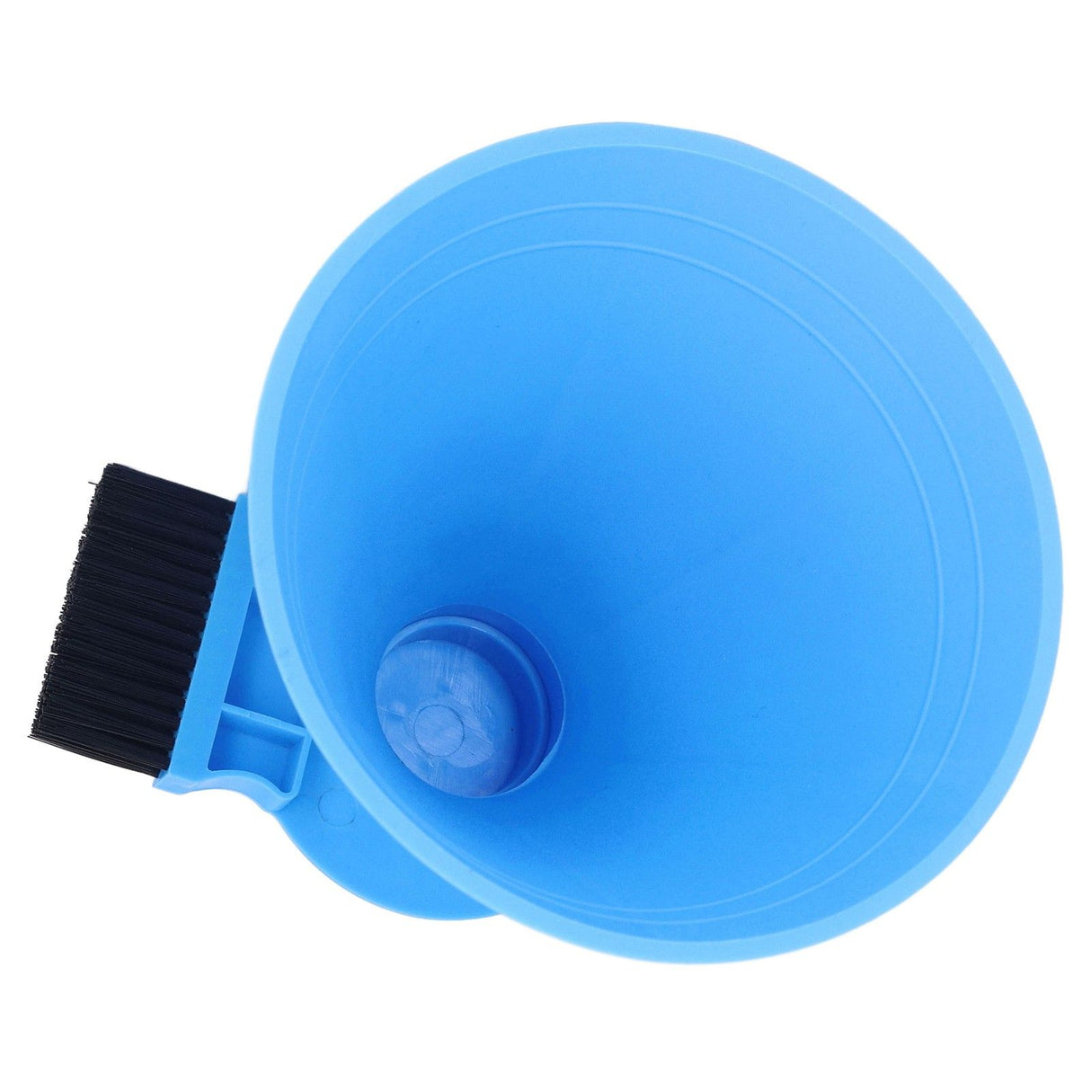 Ice Scraper Plastic Cone Multi Functional Funnel Snow Remover with Brush for Car Windshield