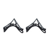 2Pcs Walk Traction Cleats Prevent Slipping High Tension Spring Crampons for Hiking Jogging Hunting
