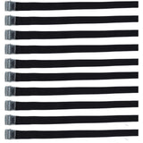 10pcs Tie Down Strap Zinc Alloy Press Buckle Dirt Resistant Nylon Lashing Belt for Goods Luggage - Rear View