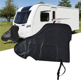 PVC Caravan Hitch Cover Anti UV Dustproof Waterproof Trailer Hitch Lock Cover for Outdoor