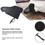 PVC Caravan Hitch Cover Anti UV Dustproof Waterproof Trailer Hitch Lock Cover for Outdoor - Extra Image