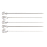 200pcs Teardrop Pearl Head Pins Pearlized Ball Head Pins for Sewing Craft Wedding Decorations