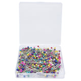 600Pcs Sewing Pins 38mm Long Different Colors Wide Application Durable Straight Pins for Clothing Handiwork