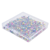 600Pcs Sewing Pins 38mm Long Different Colors Wide Application Durable Straight Pins for Clothing Handiwork