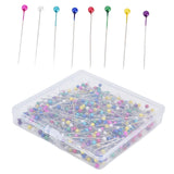 600Pcs Sewing Pins 38mm Long Different Colors Wide Application Durable Straight Pins for Clothing Handiwork