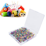 600Pcs Sewing Pins 38mm Long Different Colors Wide Application Durable Straight Pins for Clothing Handiwork