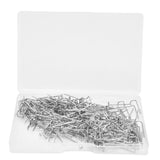 200Pcs Fork Pins U Shaped Stainless Steel Sturdy Durable Wide Application Sewing U Pins17mm 200Pcs/Box