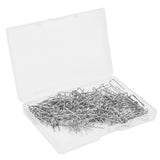 200Pcs Fork Pins U Shaped Stainless Steel Sturdy Durable Wide Application Sewing U Pins17mm 200Pcs/Box
