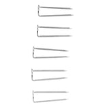 200Pcs Fork Pins U Shaped Stainless Steel Sturdy Durable Wide Application Sewing U Pins17mm 200Pcs/Box