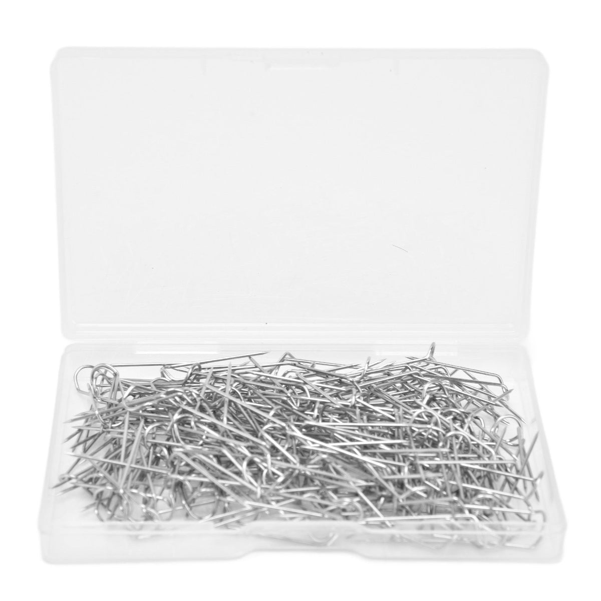 200Pcs Fork Pins U Shaped Stainless Steel Sturdy Durable Wide Application Sewing U Pins23mm 200Pcs/Box