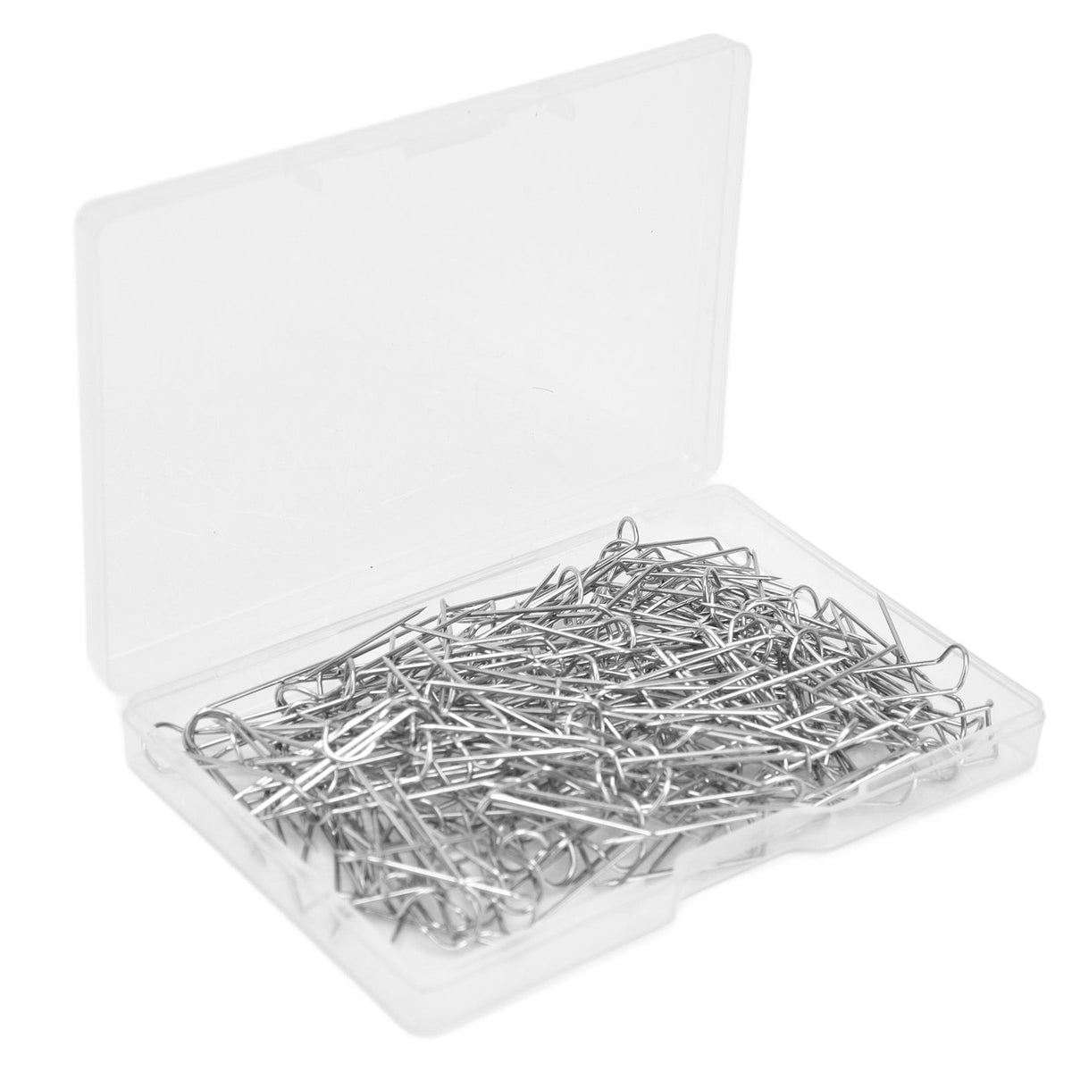 200Pcs Fork Pins U Shaped Stainless Steel Sturdy Durable Wide Application Sewing U Pins23mm 200Pcs/Box