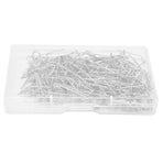 200Pcs Fork Pins U Shaped Stainless Steel Sturdy Durable Wide Application Sewing U Pins23mm 200Pcs/Box