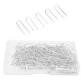 200Pcs Fork Pins U Shaped Stainless Steel Sturdy Durable Wide Application Sewing U Pins23mm 200Pcs/Box