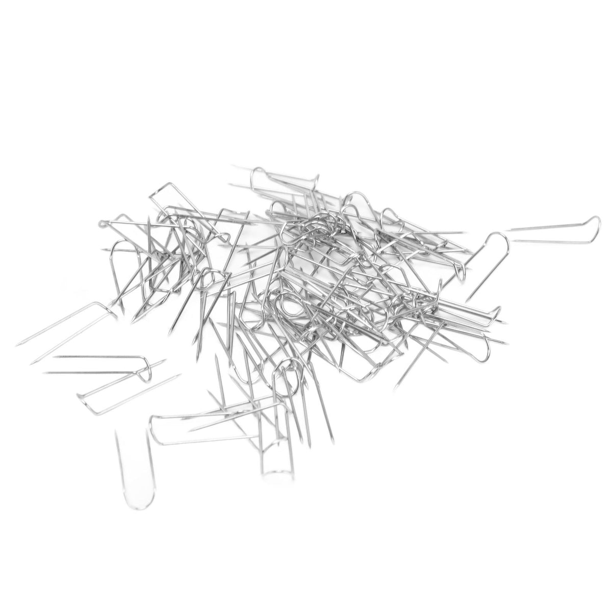 200Pcs Fork Pins U Shaped Stainless Steel Sturdy Durable Wide Application Sewing U Pins23mm 200Pcs/Box