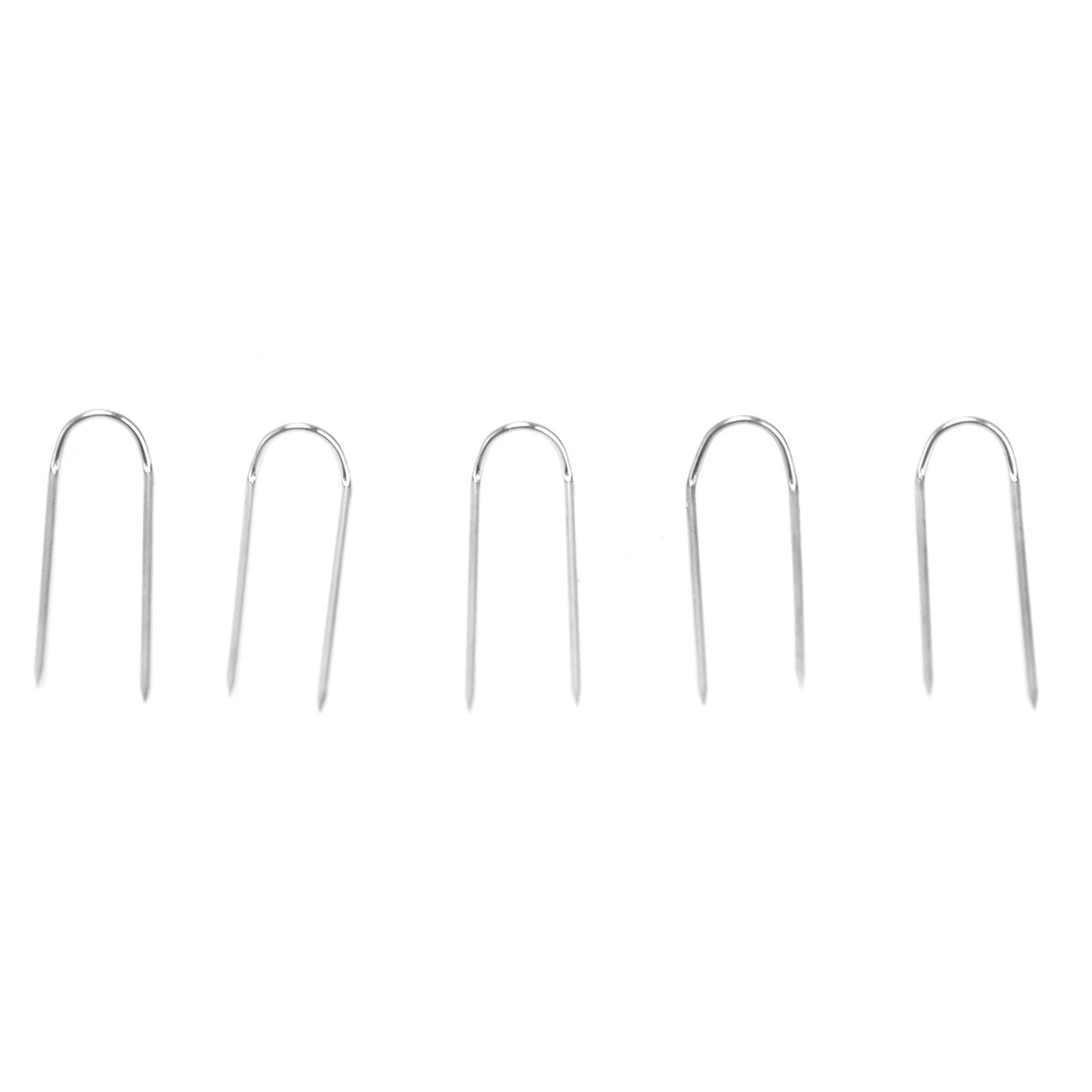200Pcs Fork Pins U Shaped Stainless Steel Sturdy Durable Wide Application Sewing U Pins23mm 200Pcs/Box