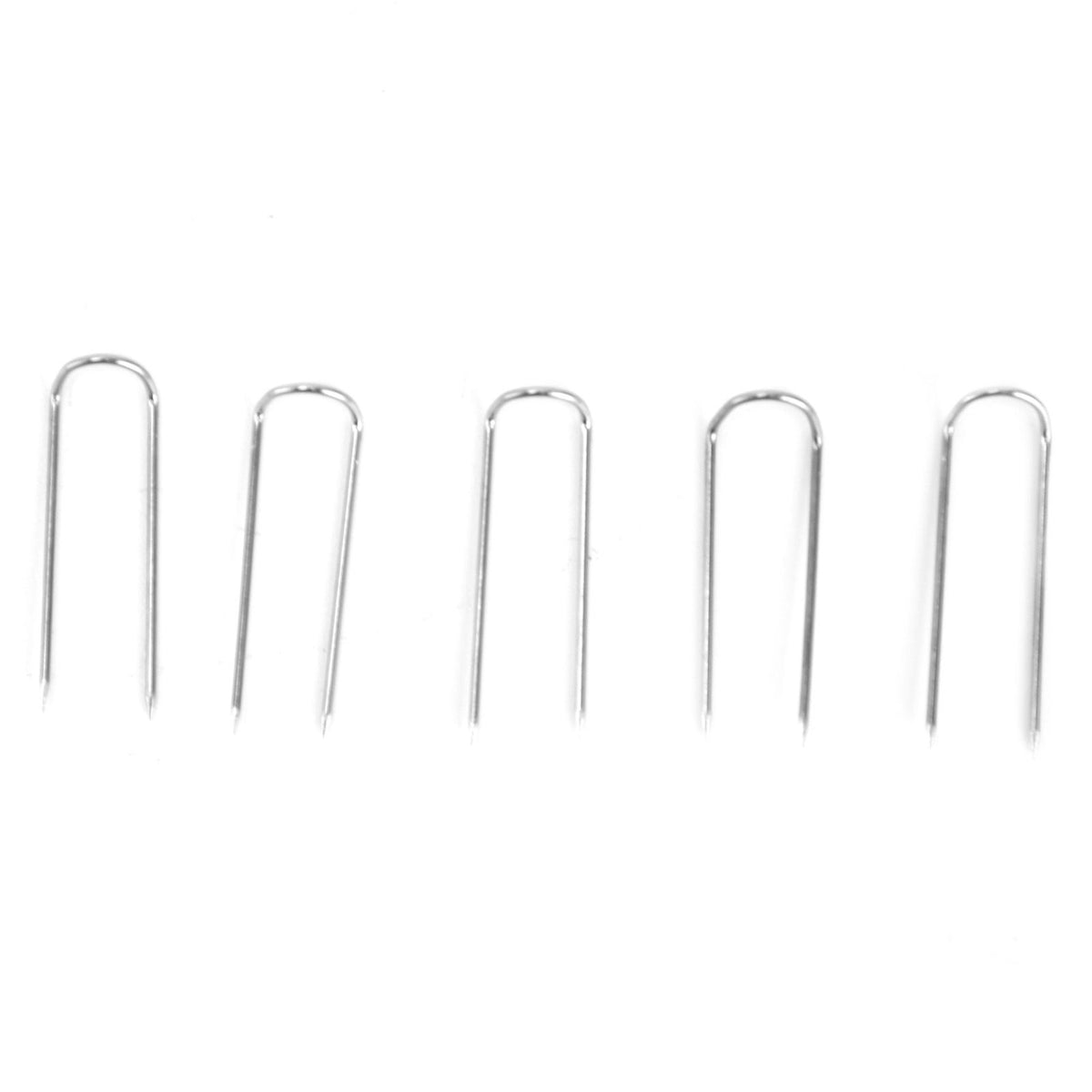 200Pcs Fork Pins U Shaped Stainless Steel Sturdy Durable Wide Application Sewing U Pins23mm 200Pcs/Box