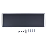 40cm Bathroom Wall Shelf Modern Simple Preservative Stainless Steel Waterproof Shelf for Kitchen Bedroom Matte Black