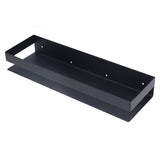 40cm Bathroom Wall Shelf Modern Simple Preservative Stainless Steel Waterproof Shelf for Kitchen Bedroom Matte Black