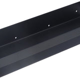 40cm Bathroom Wall Shelf Modern Simple Preservative Stainless Steel Waterproof Shelf for Kitchen Bedroom Matte Black - Extra Image