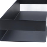 40cm Bathroom Wall Shelf Modern Simple Preservative Stainless Steel Waterproof Shelf for Kitchen Bedroom Matte Black - Extra Image