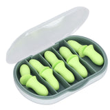 10Pcs Sleeping Ear Plugs Soft Comfortable Safe Sponge Excellent Sound Insulation High Elasticity Swimming Ear Plugs