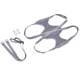Pet Grooming Hammock Breathable Soft M Size Hammock Restraint Bag for Dogs Cats Nail Clipper Bathing Teeth Ears CleaningGray
