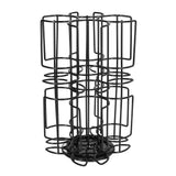 Coffee Capsule Storage Rack 360 Degree Rotating Coffee Capsule Rack for Home Office Kitchen - Side View